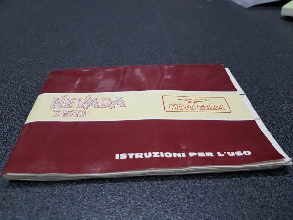 USO E MANUTENZIONE MANUALE MOTOGUZZI MOTO GUZZI NEVADA 750