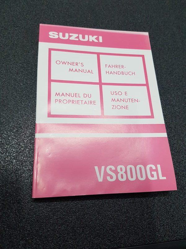 USO E MANUTENZIONE MANUALE SUZUKI VS800GL INTRUIDER - 99011-39A52-18R