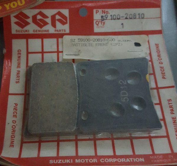 PASTIGLIE FRENI ORIGINALI SUZUKI - 59100-20810-000
