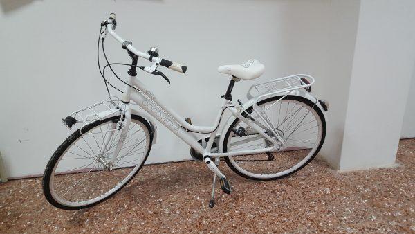 BICICLETTA BICI REGINA WHITE TREKKING DONNA 7V - 805177051142