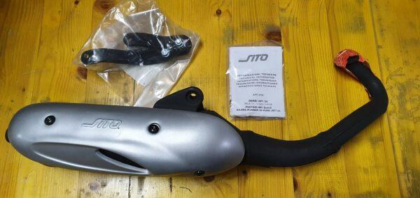 OFFERTA!!! MARMITTA SITO DERBI GP1 50 - PIAGGIO NRG KAT - GILERA RUNNER 50 - 0705
