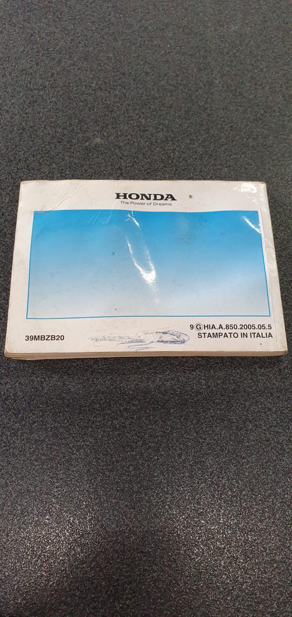 USO E MANUTENZIONE USATO HONDA HORNET CB600F CB 600 F - 39MBZB20 - immagine 2