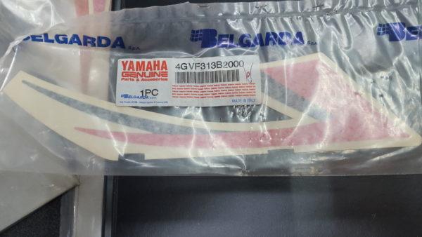 EMBLEMA ADESIVO SCRITTA YAMAHA PER PARASTELO TT600E TT 600 E - 4GVF313B2000