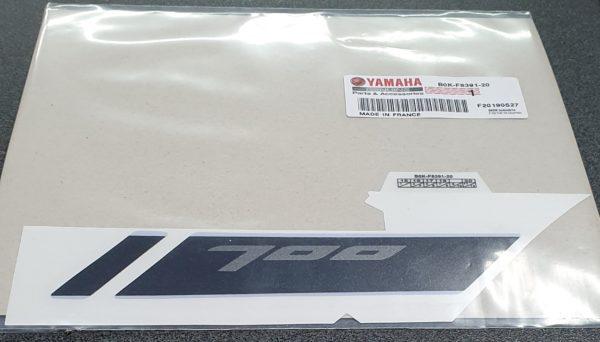 ADESIVO EMBLEMA ORIGINALE YAMAHA MT TRACER 700 BLU - B0KF83912000