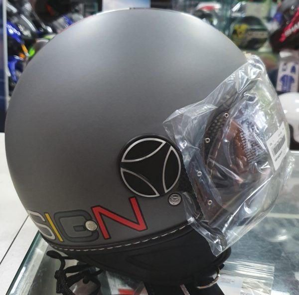 NOVITA' !!! CASCO JET CLS GREY MATT/MULTICOLOR - 1001002040