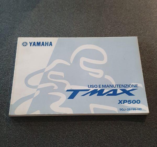 USO E MANUTENZIONE MANUALE YAMAHA TMAX XP 500 - 5GJ28199H000