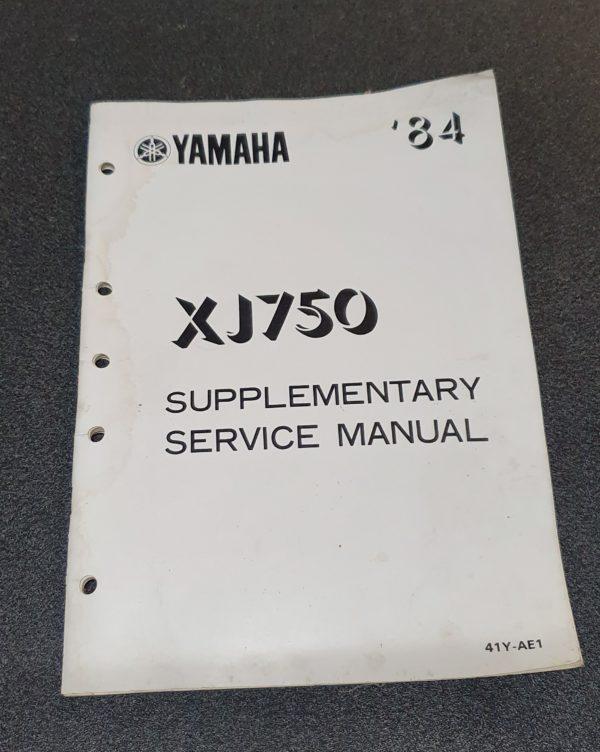 USO E MANUTENZIONE YAMAHA XJ 750 -