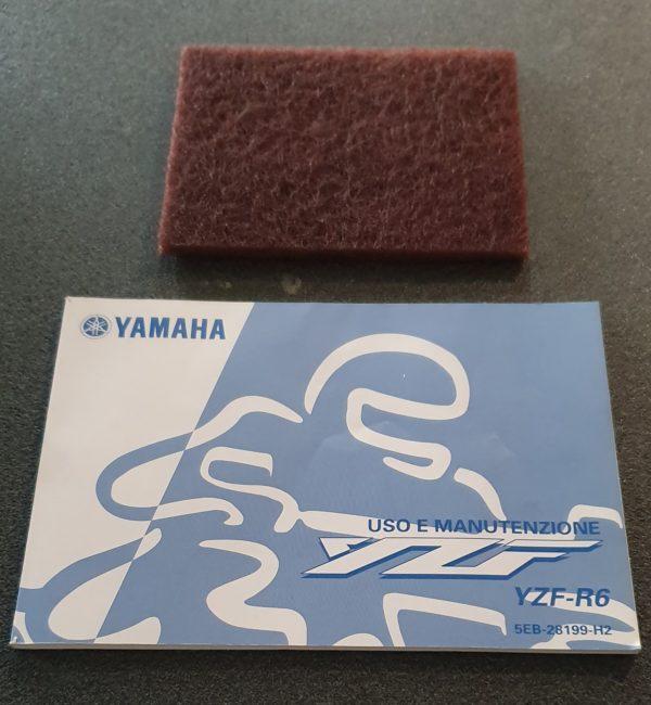USO E MANUTENZIONE MANUALE YAMAHA YZF - R6 600 - 5EB28199H200