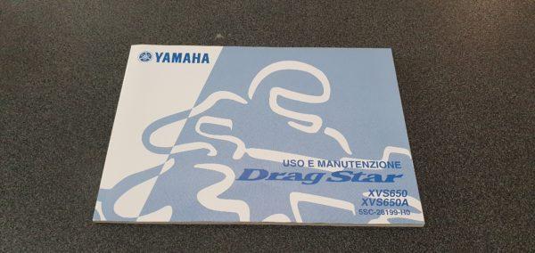 USO E MANUTENZIONE MANUALE DRAG STAR 650 XVS650 XVS650A - 5SC28199H000