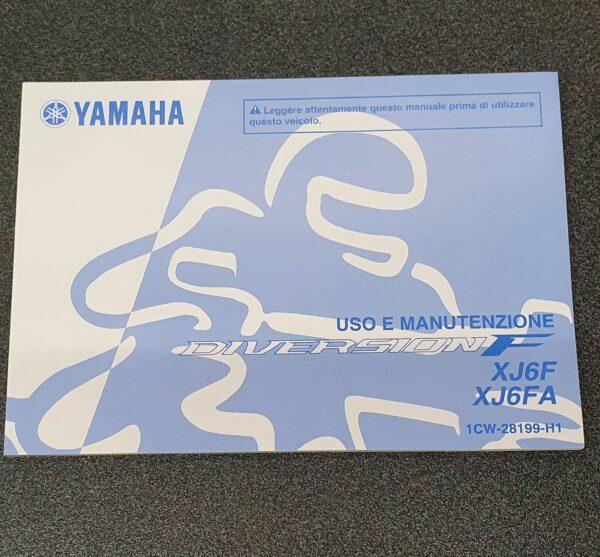 USO E MANUTENZIONE MANUALE YAMAHA PER DIVERSION F XJ6F XJ6FA - 1CW-28199-H1