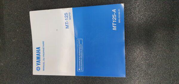 USO E MANUTENZIONE MANUALE YAMAHA PER MT-125 - BR3-F8199-F1