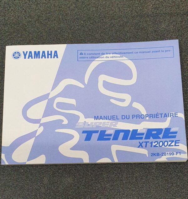 USO E MANUTENZIONE MANUALE YAMAHA PER SUPER TENERE' 1200 XT1200ZE - 2KB-28199-F1