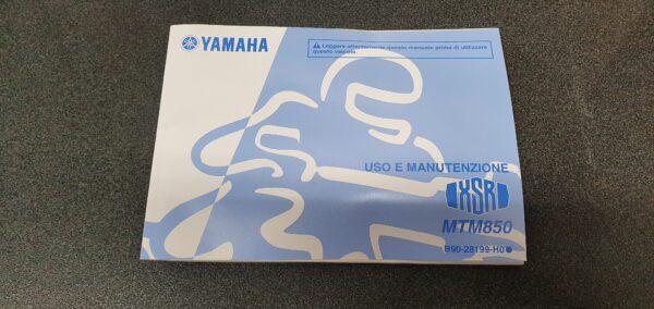 USO E MANUTENZIONE MANUALE YAMAHA PER XSR 900 - B90-28199-H0