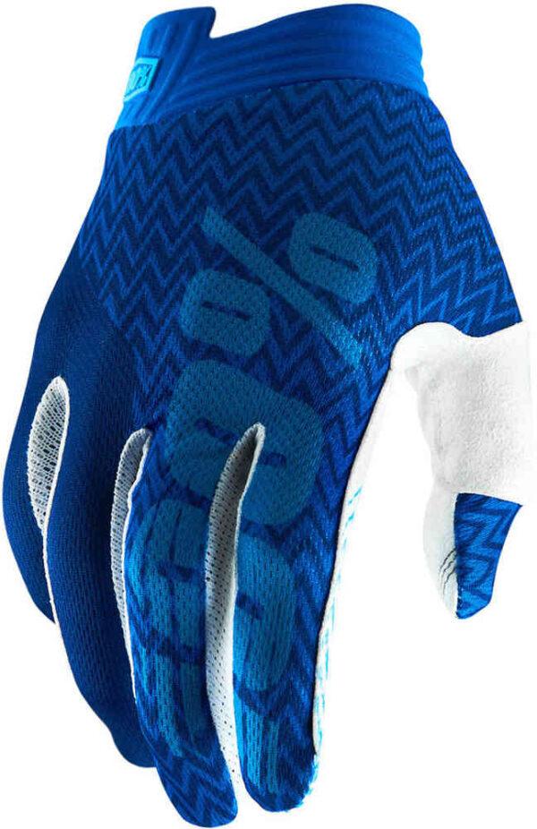 GUANTI 100% ITRACK BLUE/NAVY - 463037