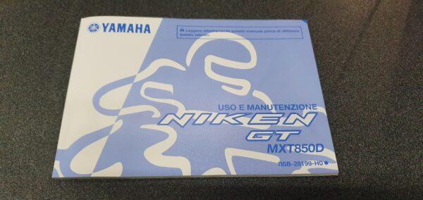 USO E MANUTENZIONE MANUALE YAMAHA PER NIKEN GT 850 - B5B-28199-H0