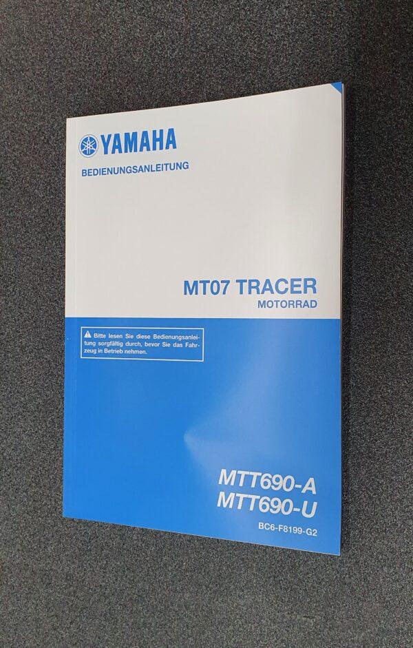 USO E MANUTENZIONE MANUALE YAMAHA PER MT07 TRACER 700 - BC6-F8199-G2