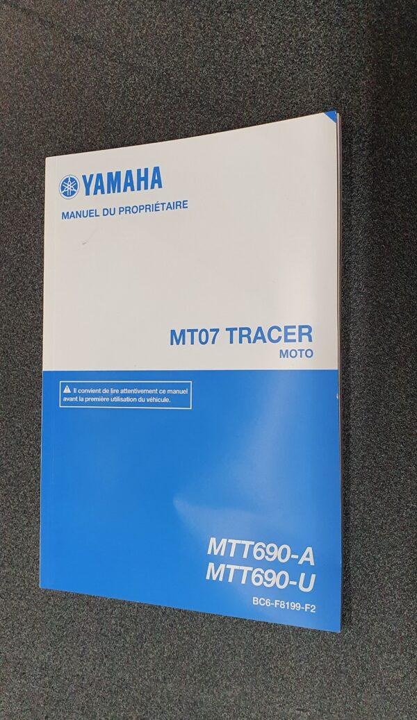 USO E MANUTENZIONE MANUALE YAMAHA PER MT07 TRACER IN FRANCESE - BC6-F8199-F2