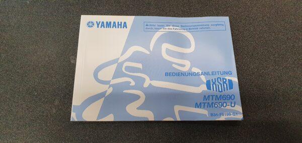 USO E MANUTENZIONE MANUALE YAMAHA PER XSR 900 - B34-F8199-G1
