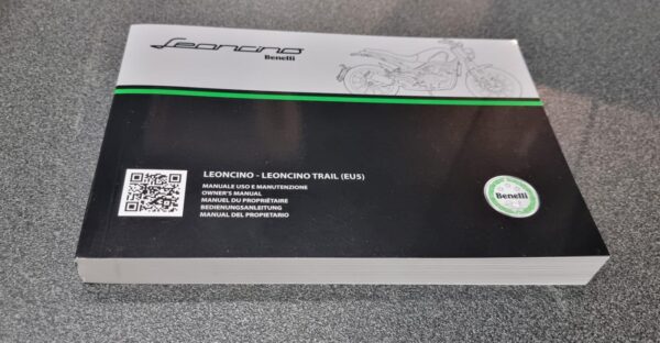 USO E MANUTENZIONE MANUALE BENELLI LEONCINO-LEONCINO TRAIL (EU5) -