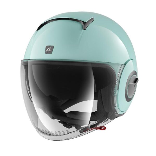 TRIMBOLIMOTO OOFFERTA CASCO JET NANO GREEN BLANK - HE2802EGRN- - immagine 2