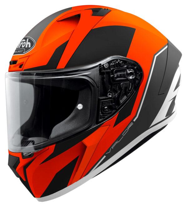 CASCO INTEGRALE VALOR WINGS ORANGE MATT - AIRVAW32M
