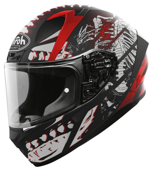 CASCO INTEGRALE AIROH VALOR RIBS MATT - AIRVAR55S