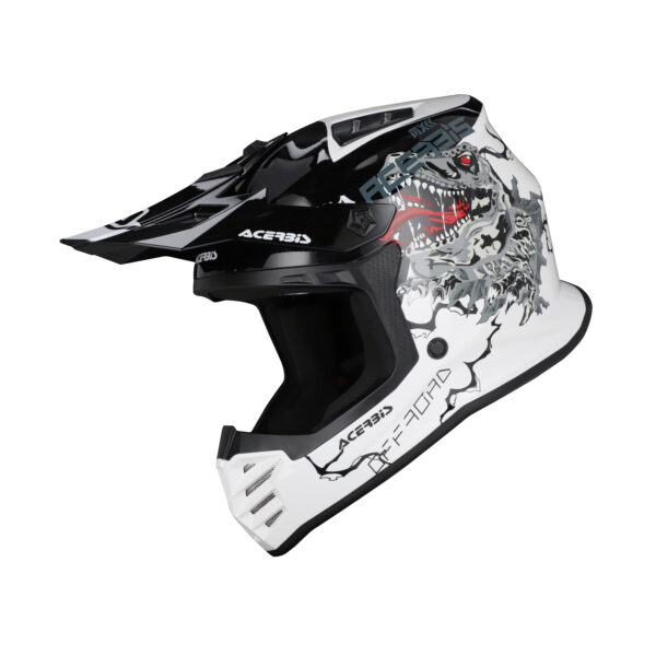 TRIMBOLI MOTO CASCO CROSS PROFILE ACERBIS BAMBINO - 0025401- - immagine 3