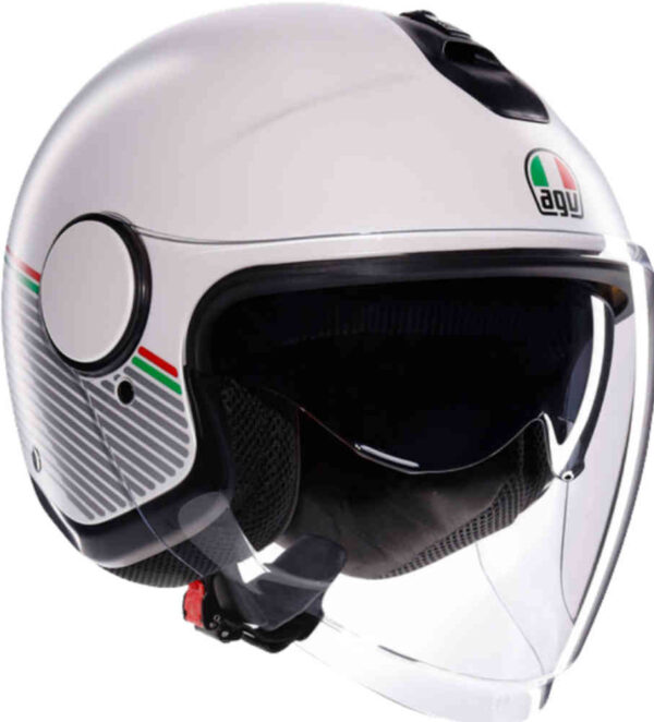 TRIMBOLIMOTO CASCO JET AGV ETERES CAPOLIVERI MATT - 2118468001008