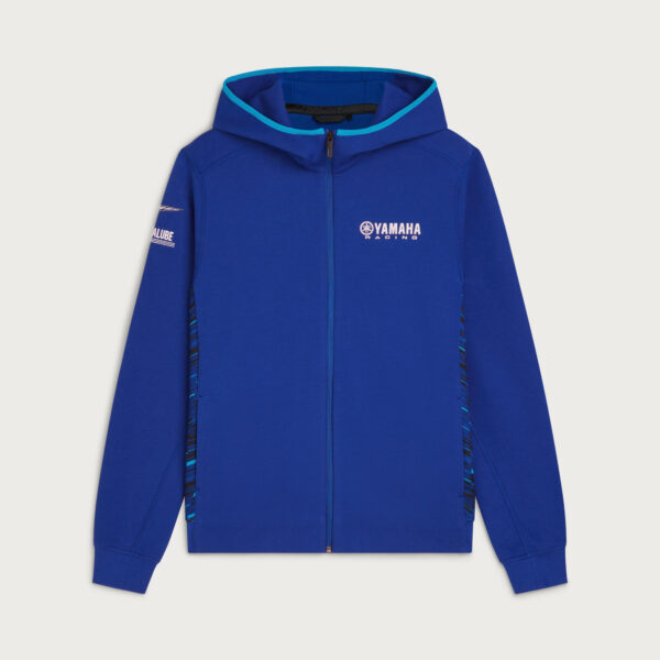 TRIMBOLIMOTO FELPA YAMAHA CON CAPPUCCIO DA UOMO PADDOCK - QMB26FS1E0-